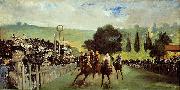 Edouard Manet Course De Chevaux A Longchamp Spain oil painting artist